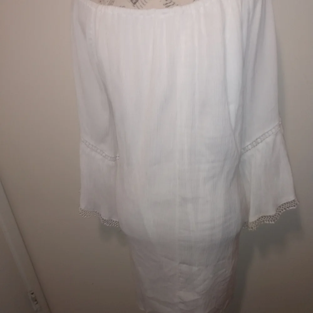 Plus Size Just Found Designer Stretch Dress with Bell Sleeves - Picture 5 of 10